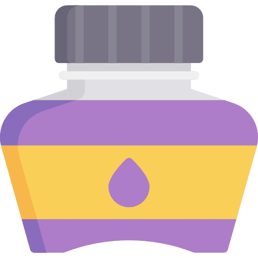 Ink business and finance tools and utensils write icon