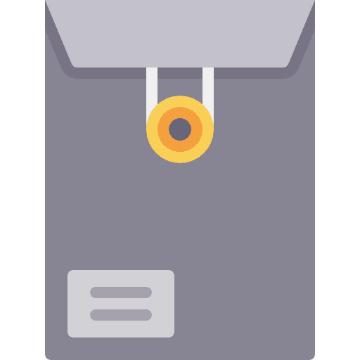 Interface dossier files and folders interface icon
