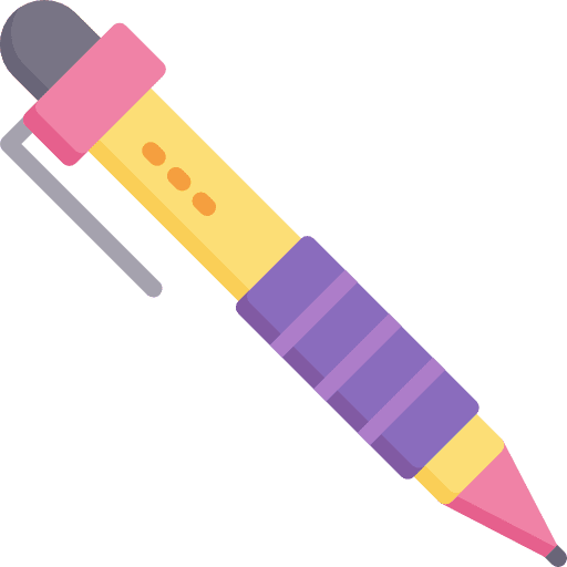 Pencil office material pencil writing icon