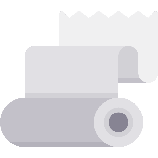 Roll paper tools and utensils tissue roll tissue roll outline icon