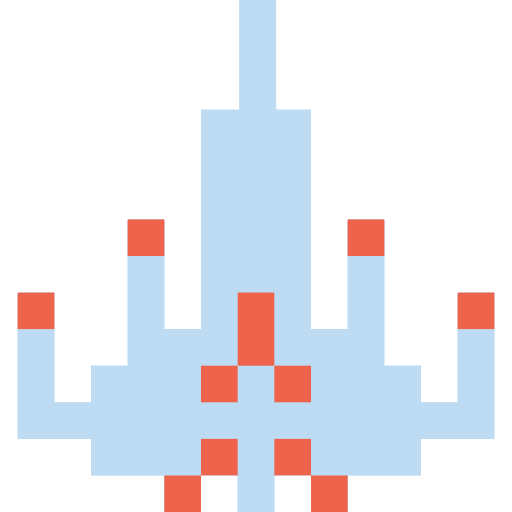 Space invaders video game gaming arcade icon