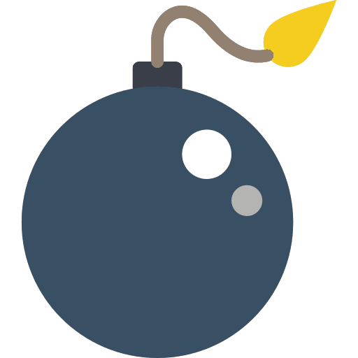 Bomb bomb gaming miscellaneous icon