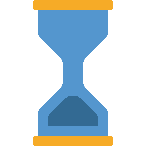 Hourglass clock hourglass waiting icon