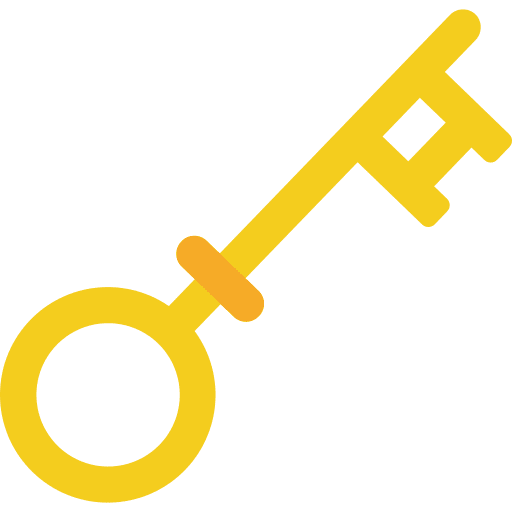 Key tools and utensils pass passkey icon