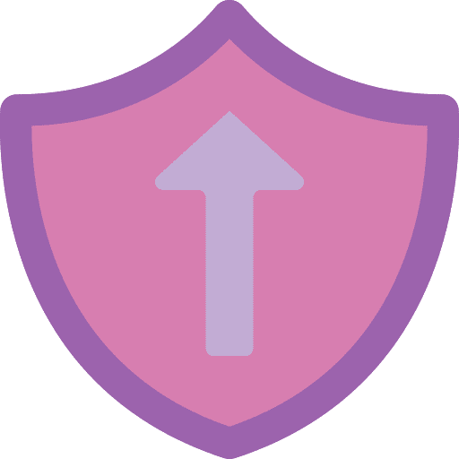 Shield security protection defense icon