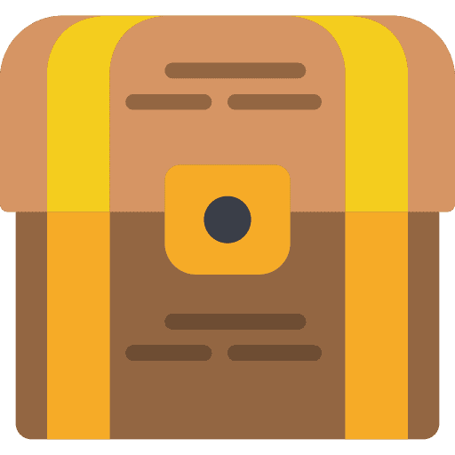 Treasure miscellaneous chest treasure icon