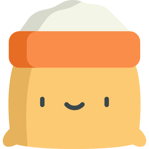 Flour food and restaurant food cereal icon