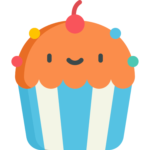 Cupcake birthday cupcake valentines day romantic icon