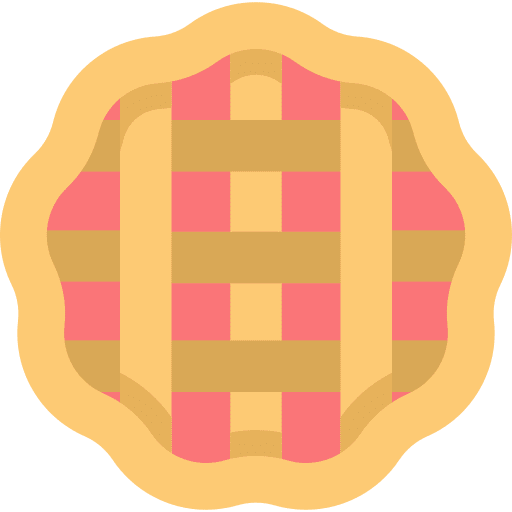 Pie food and restaurant sweet dessert icon