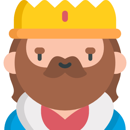 King avatar smileys king icon