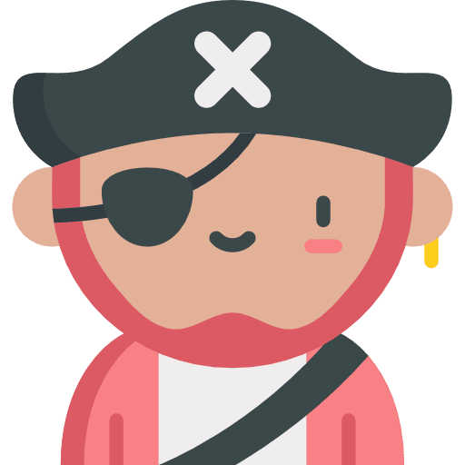 Pirate avatar smileys emoji icon