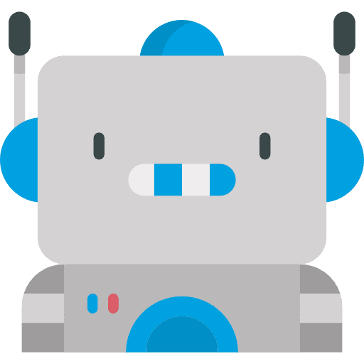 Robot avatar smileys emoji icon