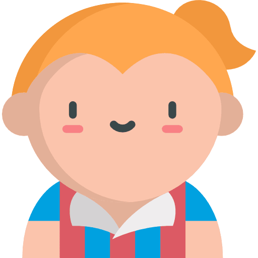 Girl smileys emoji avatar icon