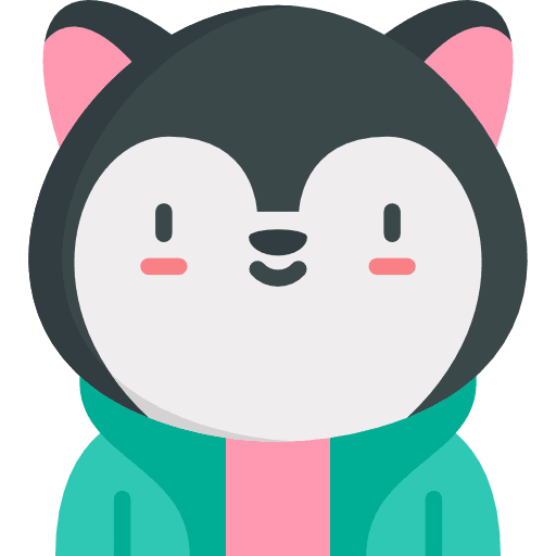 Siberian husky smileys avatar emoji icon