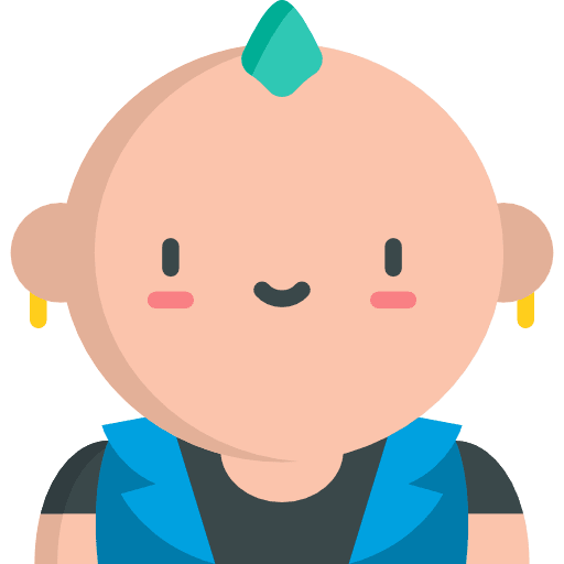 Punk avatar punk emoji icon