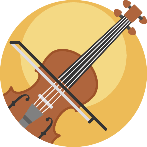 Violin string instrument music music and multimedia icon