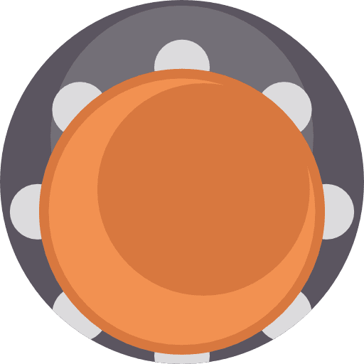 Tambourine percussion instrument music instrument music and multimedia icon