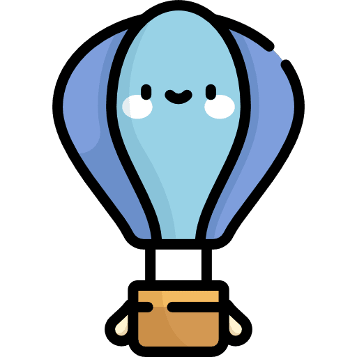 Hot air balloon cityscape hot air balloon air balloon icon