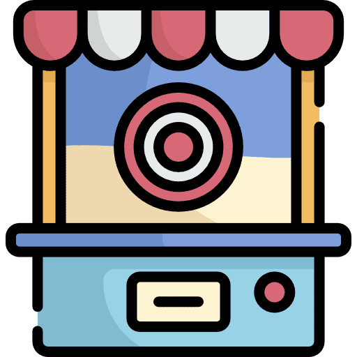 Bullseye sports targets bullseye icon