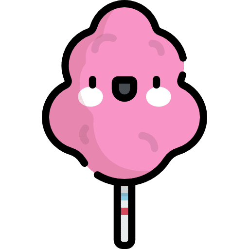 Cotton candy food dessert cotton candy icon