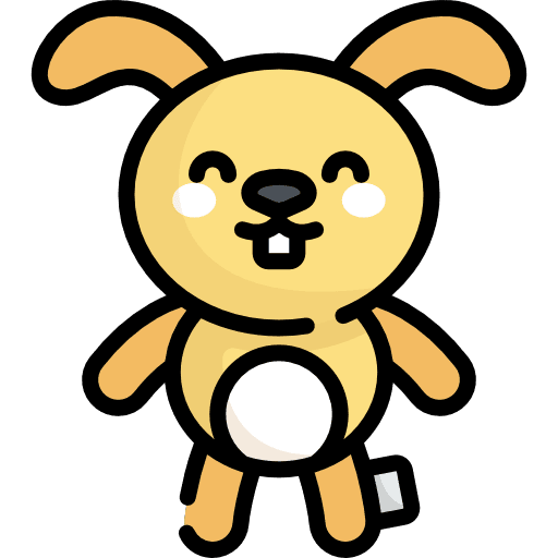 Rabbit animals easter pet icon