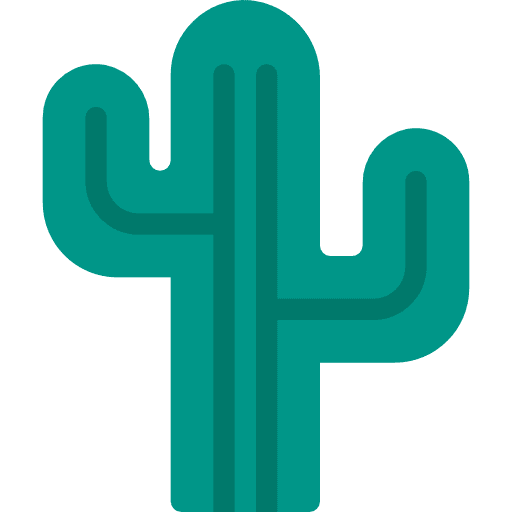 Cactus mexican cactus plant icon