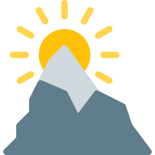 Mountain mountain mountain view nature icon