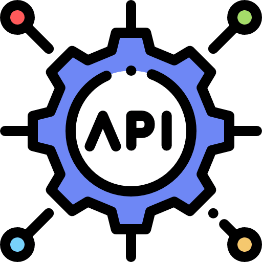 Api cogwheel api settings icon