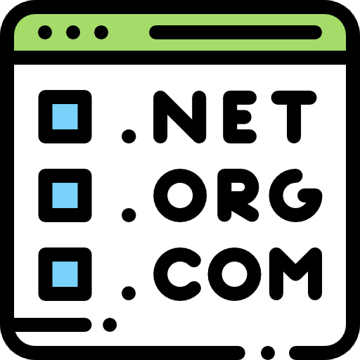 Domain browser com domain registration icon