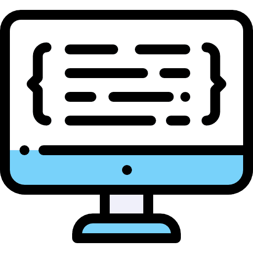 Coding multimedia browser computer icon