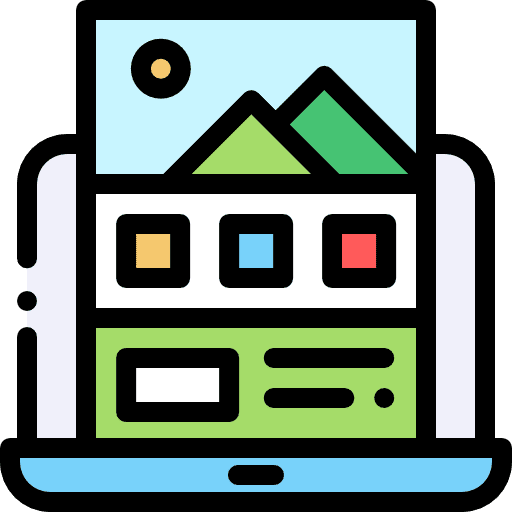 Landing page portal landing page search engine optimization icon