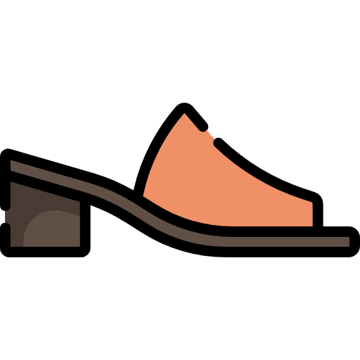 High heel footwear female women icon