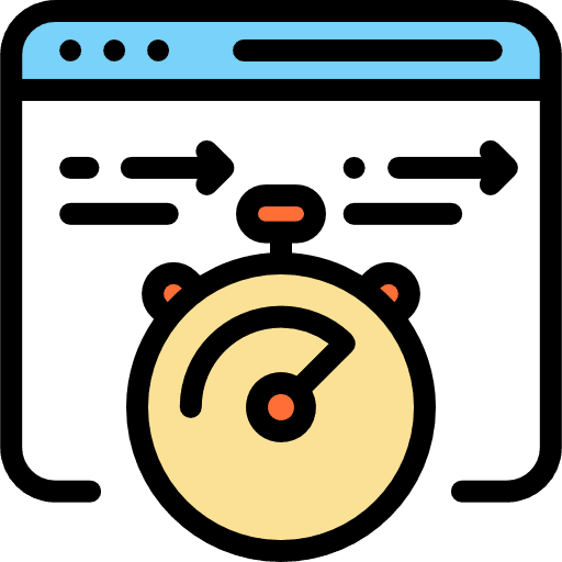Speedometer website multimedia browser icon