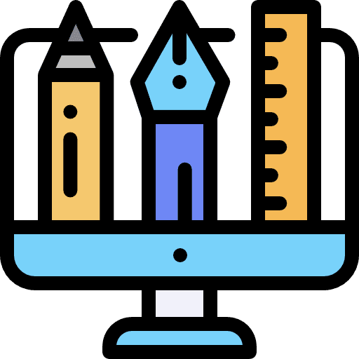 Tools ruler monitor tools icon