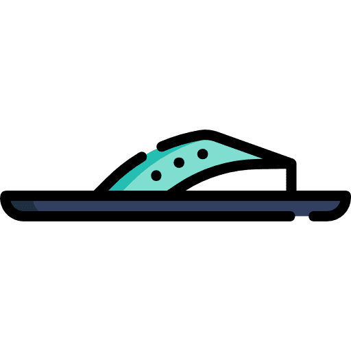 Flip flops footwear flip flop shoes icon