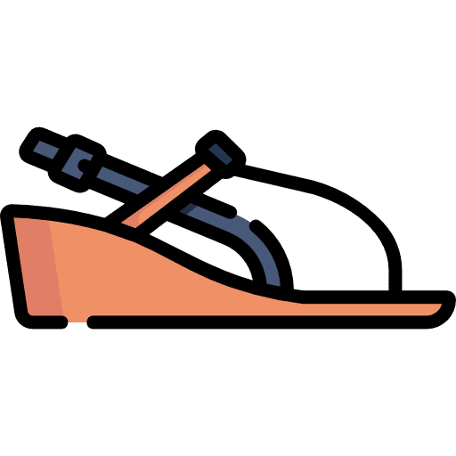 Sandals slipper sandals flip flops icon