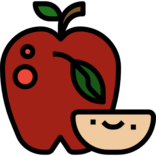 Apple nutrition healthy food food and restaurant icon