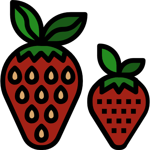 Strawberry strawberry fruit food and restaurant icon