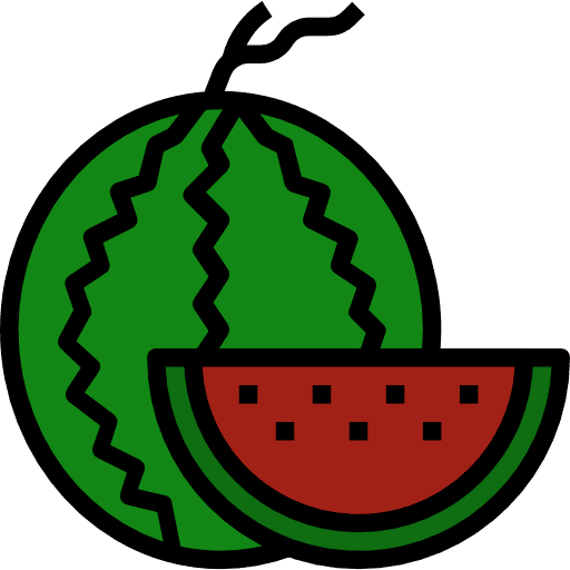 Watermelon organic watermelon diet icon