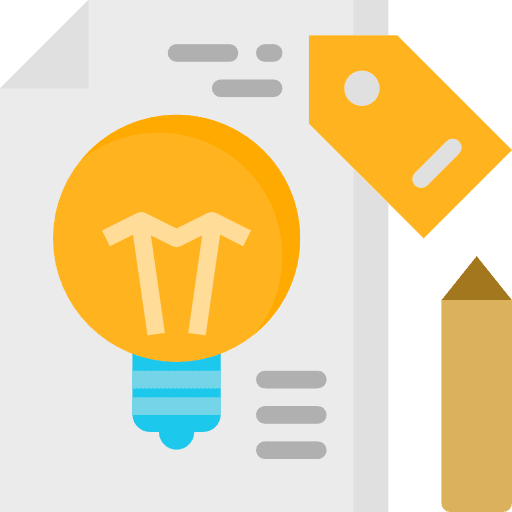 Branding marketing files and folders product icon