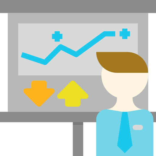 Business plan flow chart business planning icon