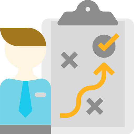 Solution solution arrow files icon