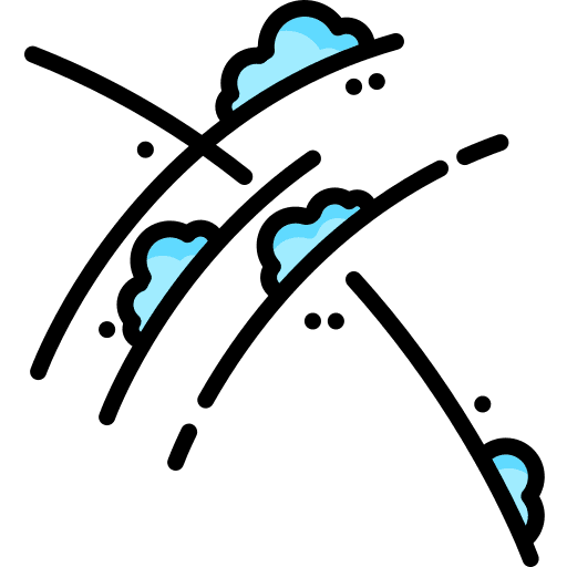 Contrail clouds cloud weather icon