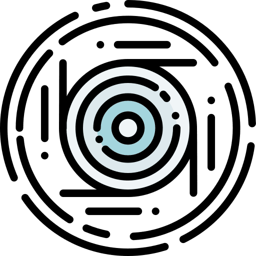 Cyclone windstorm wind windy icon