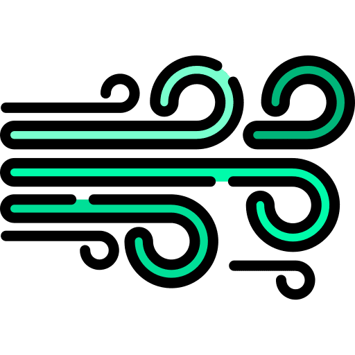 Wind winter winds meteorology icon