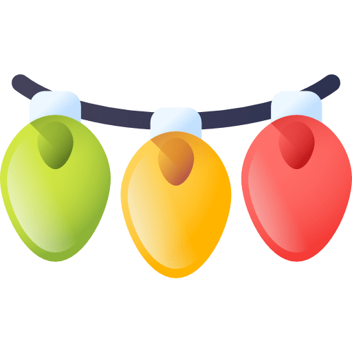 Lights ornament decoration light icon