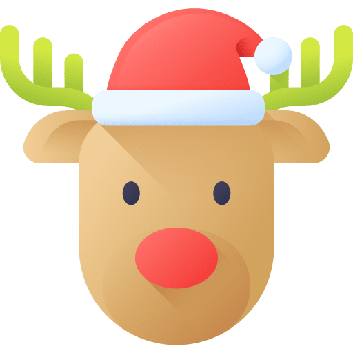 Reindeer animals christmas reindeer icon