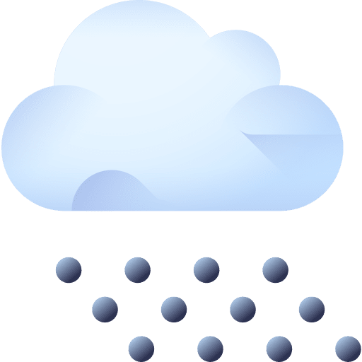 Snowing snowflakes snowing winter icon