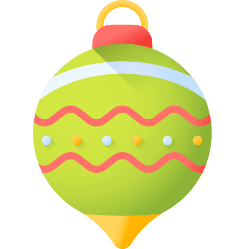 Bauble christmas balls bauble ornament icon