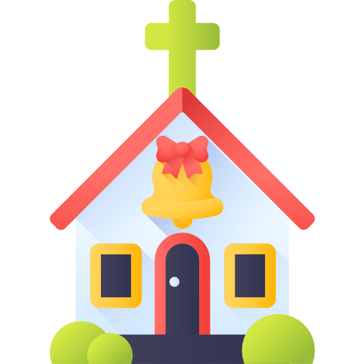 Church cultures christian chapel icon